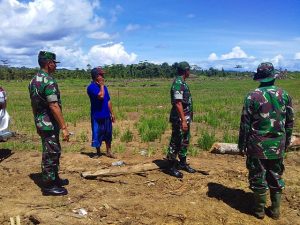 Danrem 152 Babullah Serta Rombongan Cek Lokasi Percetakan Sawah di Halteng