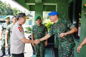 Korem 152/Bbl Dapat Kunjungan Dari Kapolda Malut