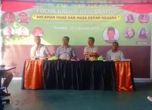 Kumpulan Ormas Gelar FGD “Ancaman Hoax Dan Masa Depan Negara”