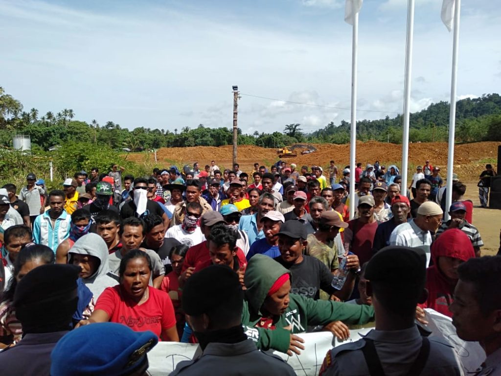 Puluhan Warga Kembali Tuntut BPN Ganti Untung Soal Lahan Yang di Bongkar