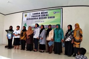 Peserta Diklat PIM III Angkatan 22 Promosikan Pangan Lokal Sagu