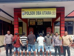 Polisi Tidore Tangkap 5 Pelaku Judi Ludo di Terminal Pelabuhan Speed Sofifi