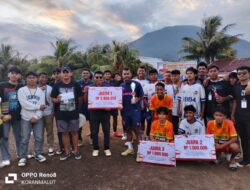 Calon Wakil Wali Kota Ternate Makmur Gamgulu Hadiri Penutupan Bola Kaki Gawang Mini Kel Kalumata