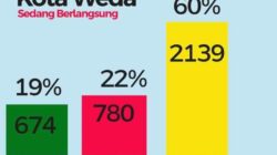 Hasil Sementara Pilkada Halmahera Tengah: IMS-ADIL Unggul Telak 60 Persen