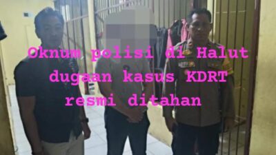 Oknum Polisi di Halmahera Utara Ditetapkan Tersangka KDRT, Segera Ditahan