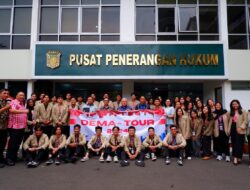 Puspenkum Terima Office Tour Mahasiswa FH Universitas Gadjah Mada