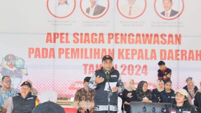 Bawaslu Halmahera Barat Gelar Apel Siaga Kesiapan Pilkada 2024