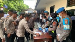 Polda Maluku Utara Pastikan Personel Bebas Narkoba, Gelar Tes Urine dan Pemeriksaan Identitas